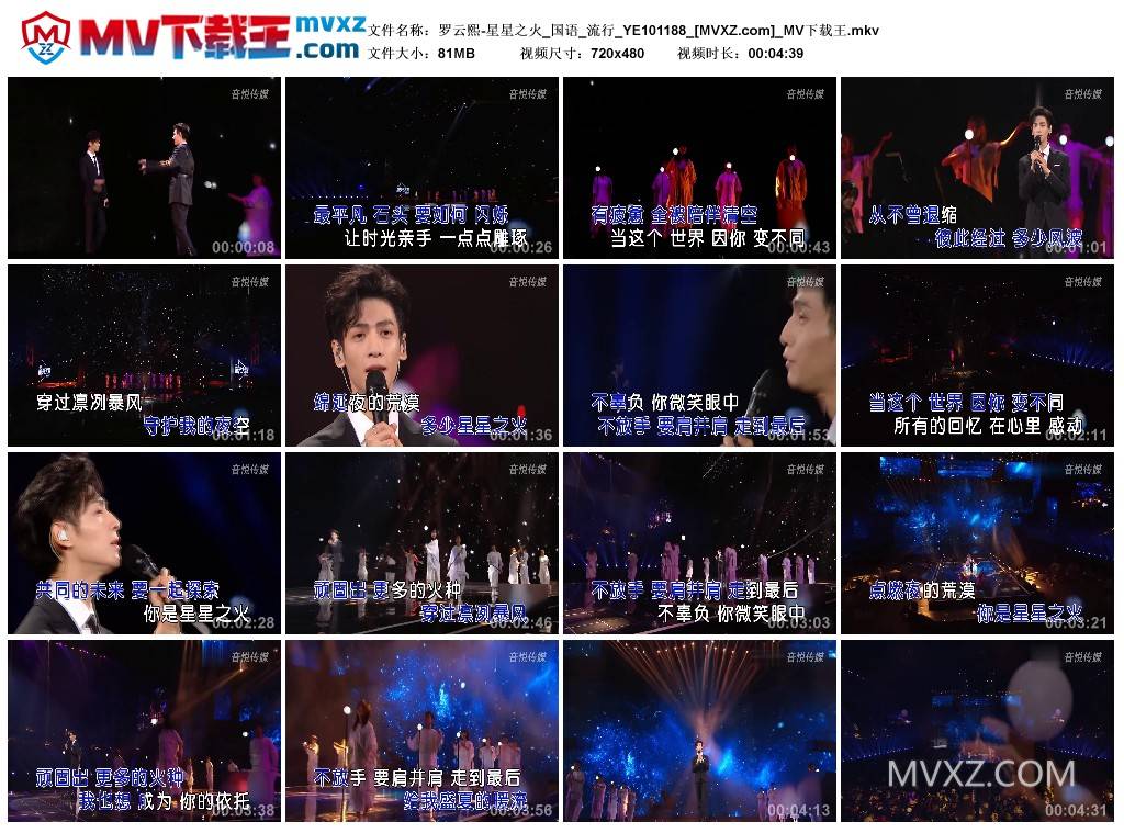 罗云熙-星星之火_国语_流行_YE101188